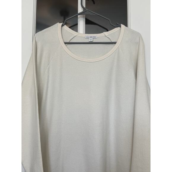 James Perse Women’s Long Sleeve Tunic Dress – Cream / Off-White – Size 3 (Large) - Picture 3 of 9